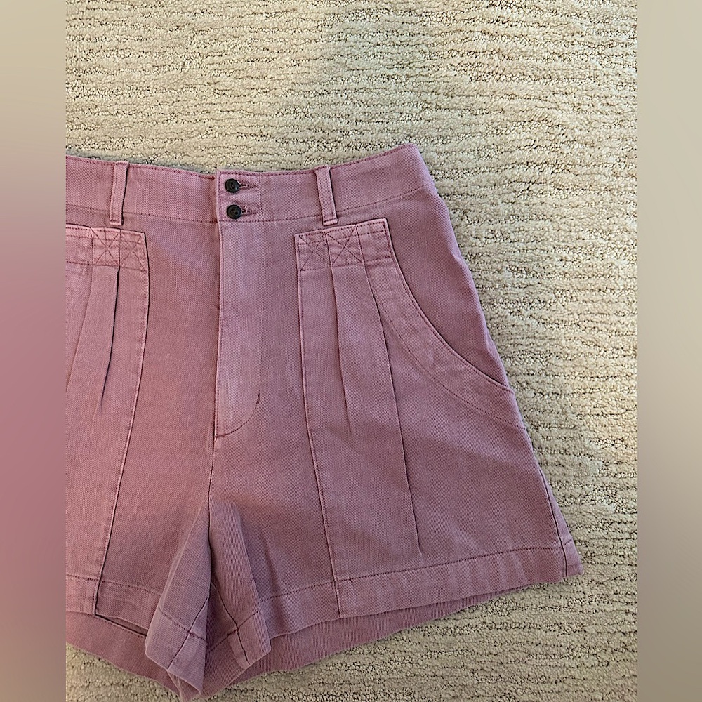 Universal Thread Women's Purple Paperbag Shorts